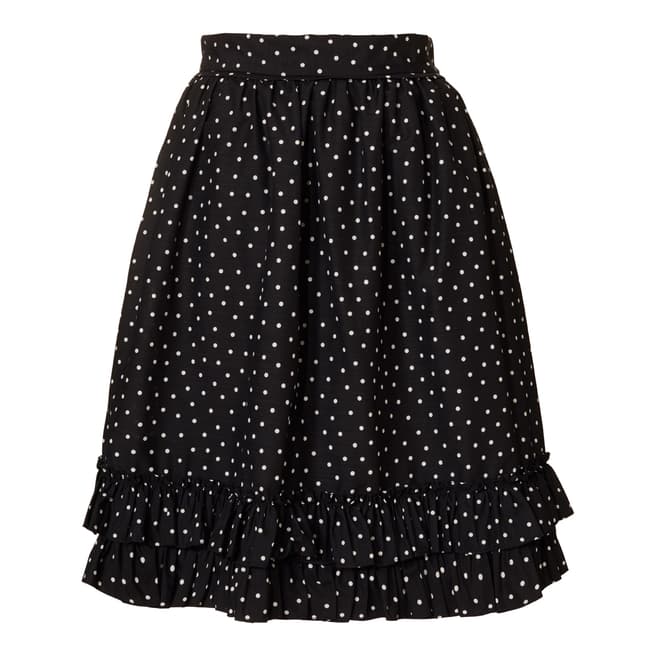 Orla Kiely Black/White Ditsy Dot Skirt
