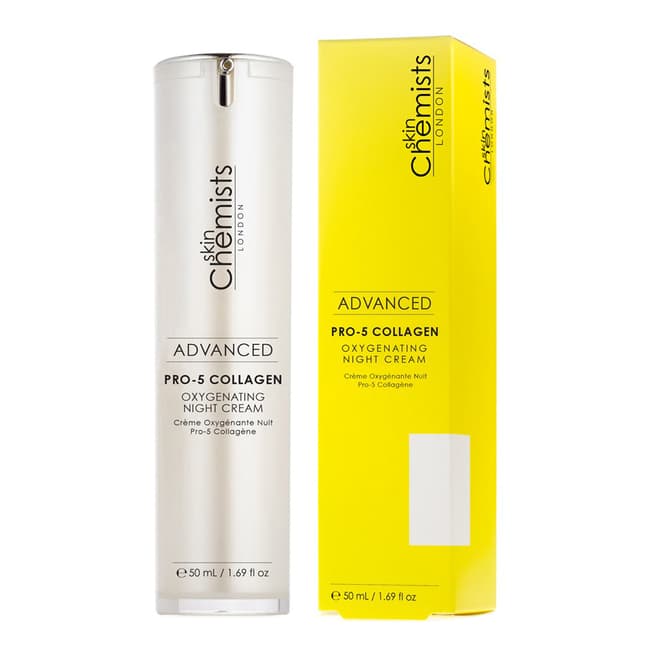 Skinchemists Advanced Pro-5 Collagen Oxygenating Night Cream 50ml
