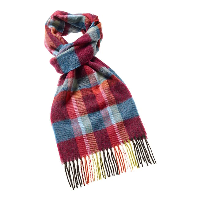 Bronte by Moon Red Fountains Dales Scarf