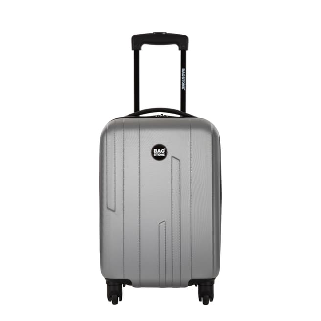 Bagstone Silver Spinner Love Suitcase 56cm