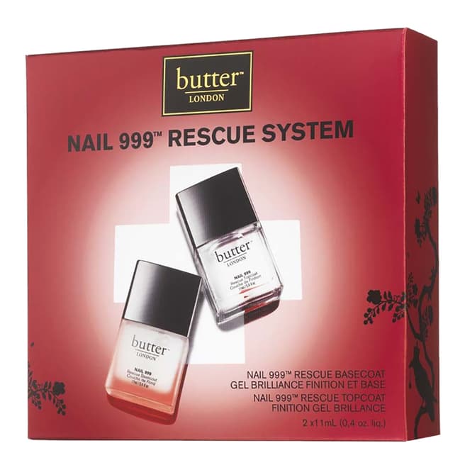 butter LONDON Nail 999 Rescue Basecoat And Topcoat