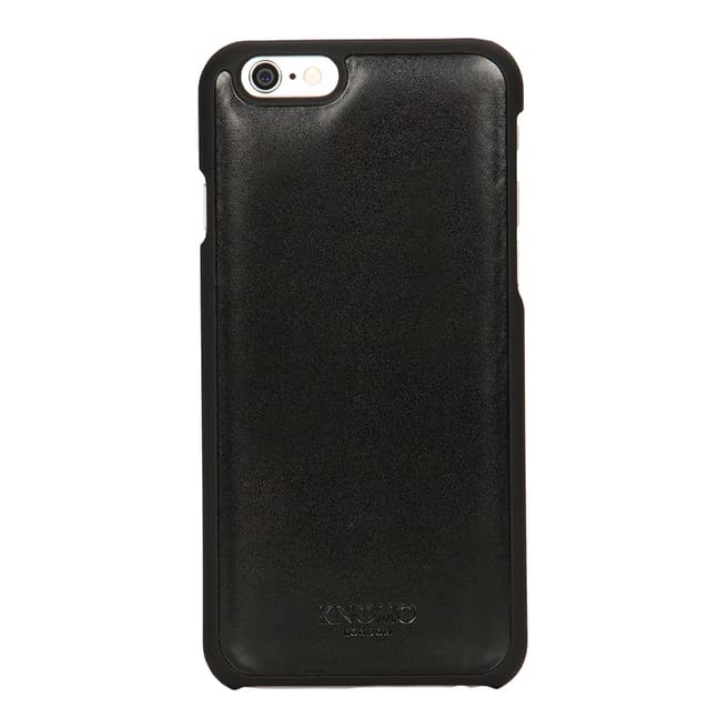 Knomo Black Soho Iphone 6, 4.7'' Snap On Open Face Phone Cover