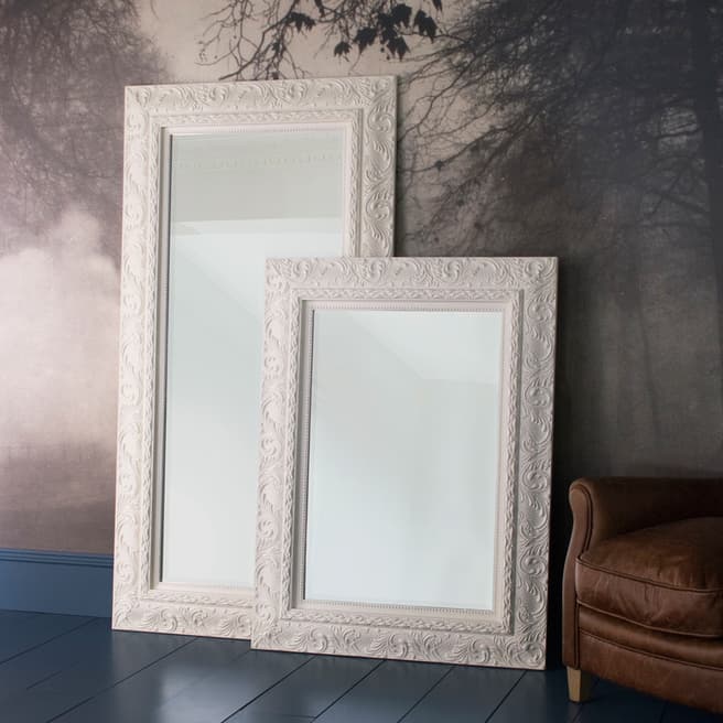 Gallery Living Cream Versaille Leaner Mirror 180x94cm