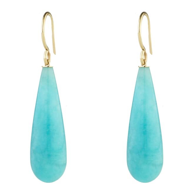 Liv Oliver Turquoise  Tear Drop Earrings