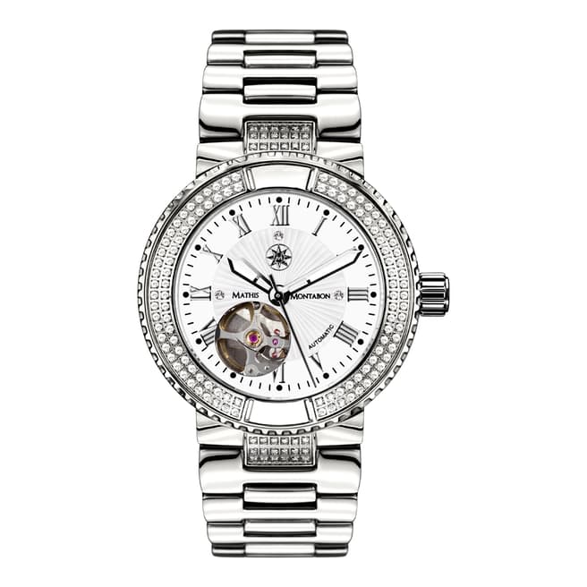 Mathis Montabon Women's Reveuse Silver Stainless Steel Watch