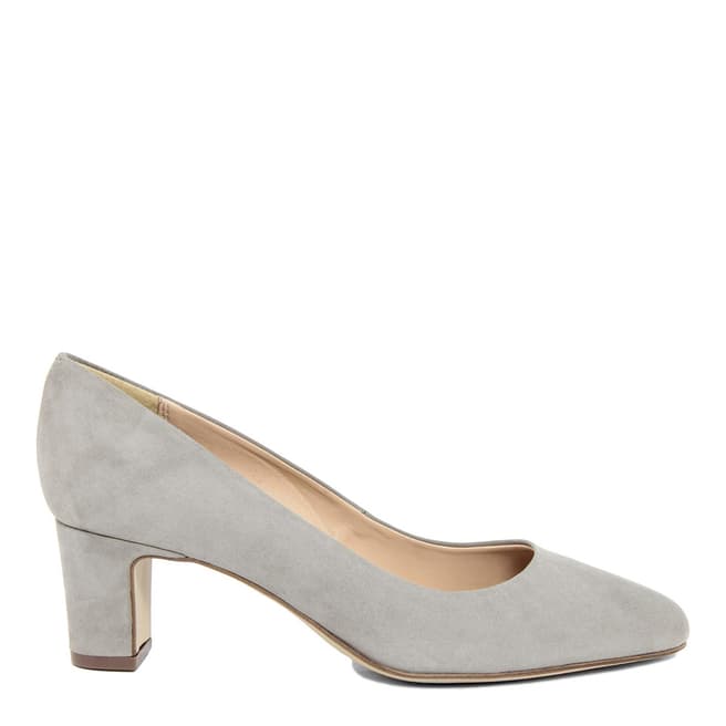 Eye Grey Suede Court Shoes