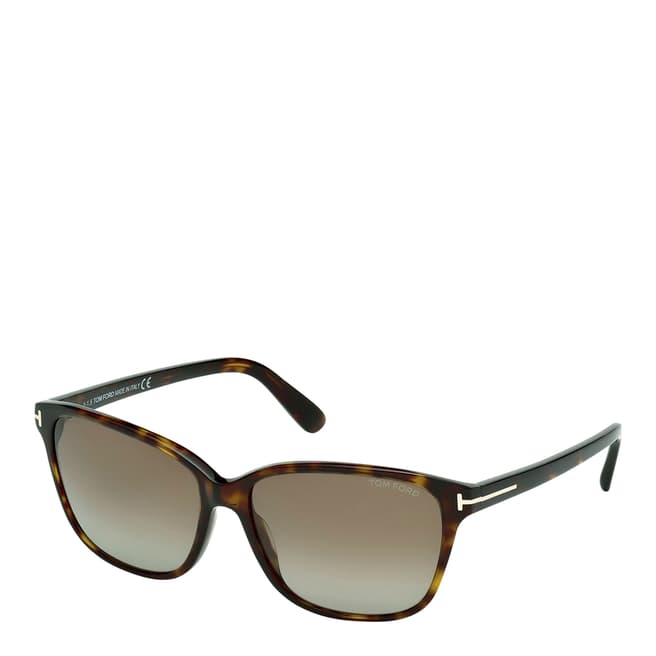 Tom Ford Women's Dark Brown Sunglasses 59mm