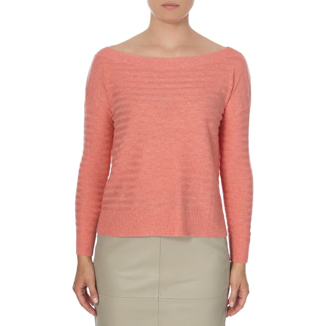 2ND DAY Coral Wool/Cashmere Mix Amy Jumper
