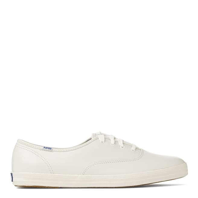 Keds Women's White Leather Core Champion Sneakers