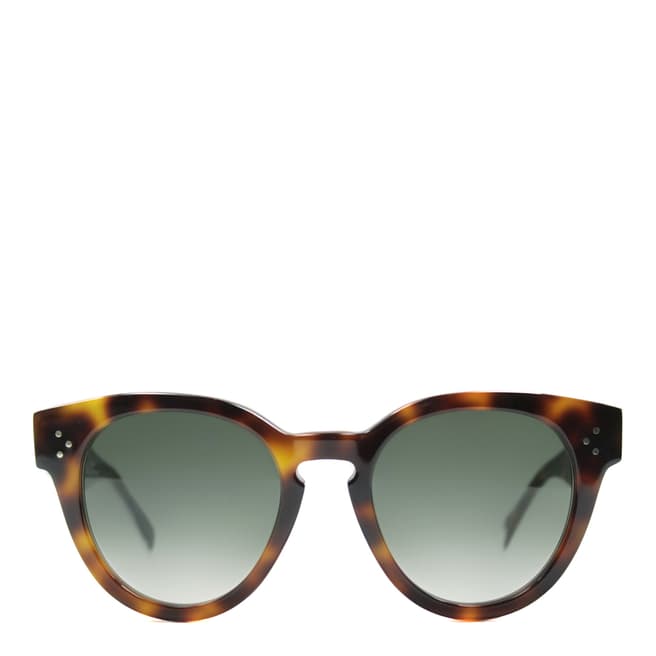 Celine Women's Brown Preppy Sunglasses 52mm