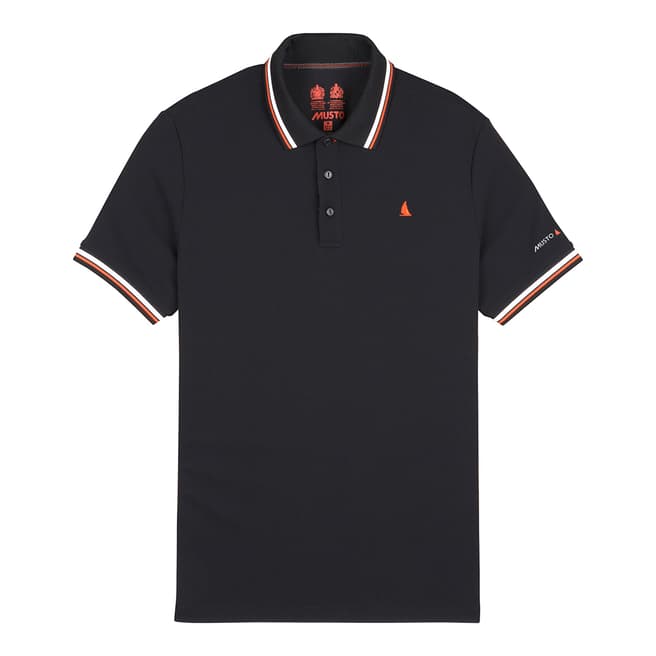 Musto Men's Black Evolution Pro Lite Short Sleeve Polo Shirt 
