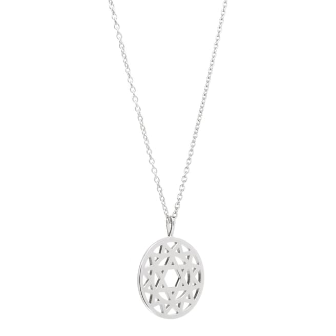 Daisy Jewellery Silver Heart Chakra Necklace