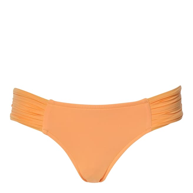 Seafolly Neon Mango Pleated hipsters