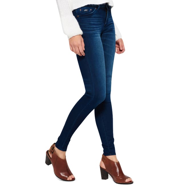 Superdry Midnight Authentic Blue Alexia Jeggings