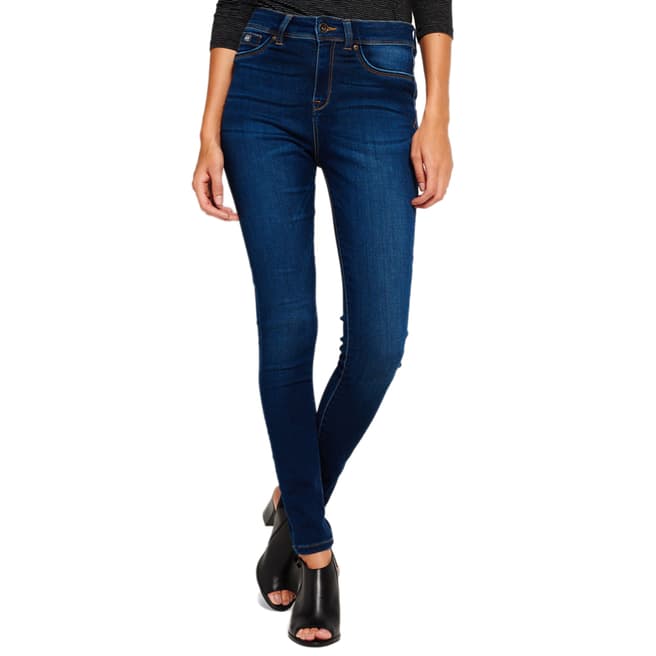 Superdry Miami Rinse Sophia High Waist Super Skinny Denim Jeans