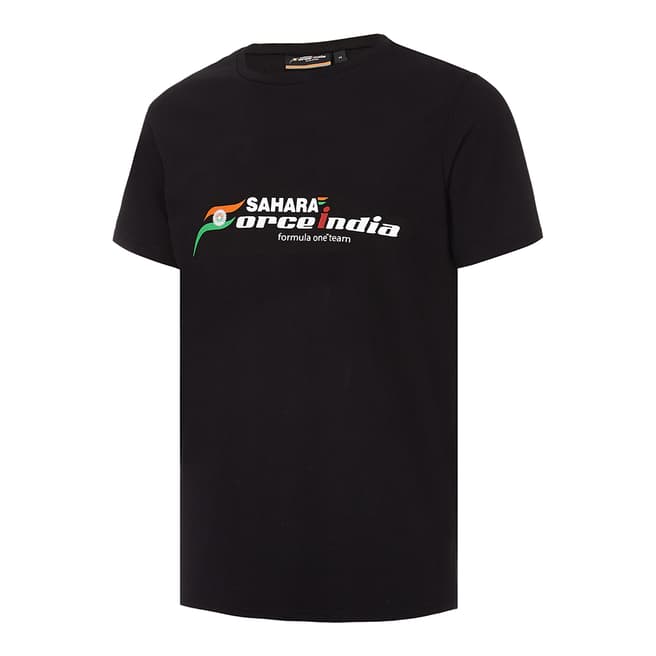 Sahara Force India Men's Black Sahara Force India Fan T-Shirt