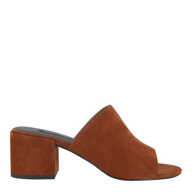Senso Amber Suede Blend Ray Slip On Heels 