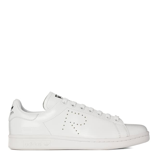 Adidas By Raf Simons Women's White Leather Stan Smith Trainers