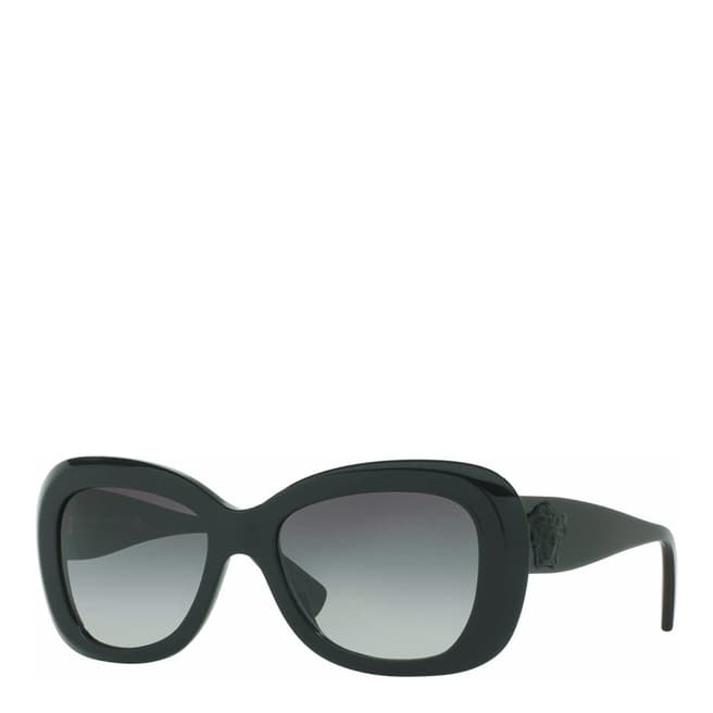 Versace Women's Black / Grey Gradient Sunglasses 54mm