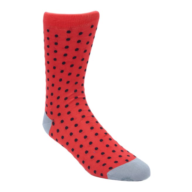 Oliver Sweeney Men's Red Igny Socks