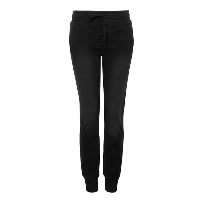 NYDJ Off Black Banks Slouch Stretch Joggers