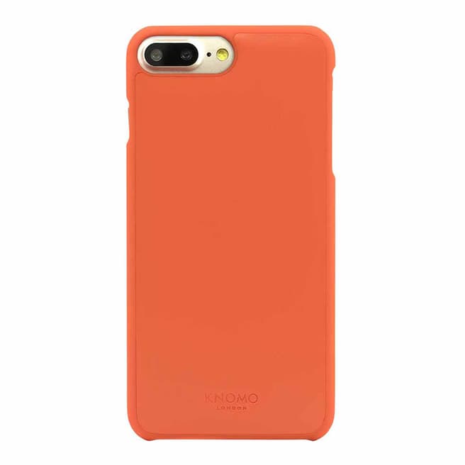 Knomo Orange iPhone 7Plus 5.5" Open Face Moulded Phone Case