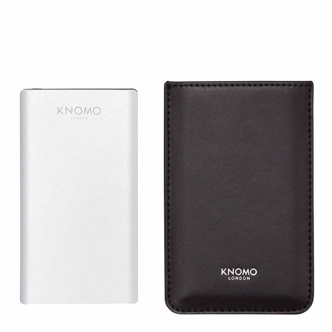 Knomo Black Portable Battery Bundle 5,000Mah