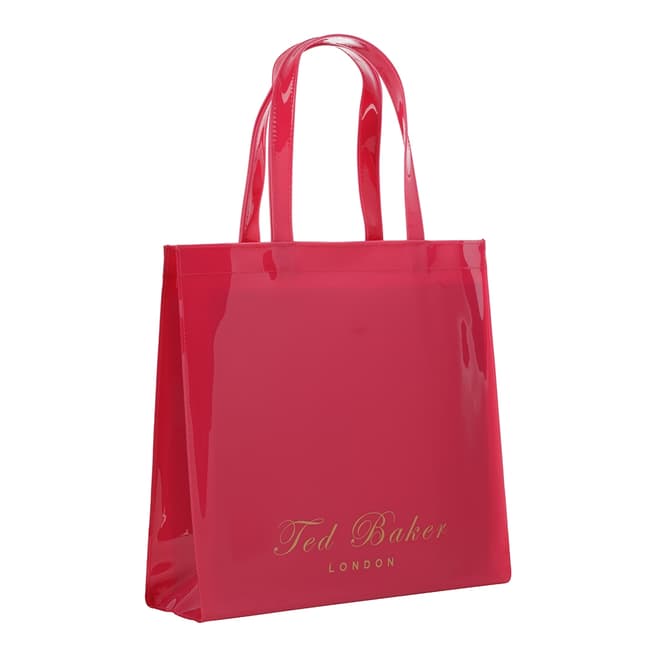Ted Baker Womens Fuchsia Large Plain Icon Bag