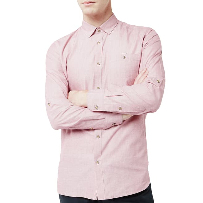 Ted Baker Pale Pink Cotton Shirt