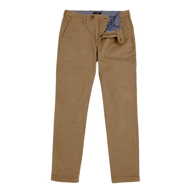 Ted Baker Brown Serny Slim Fit Chino