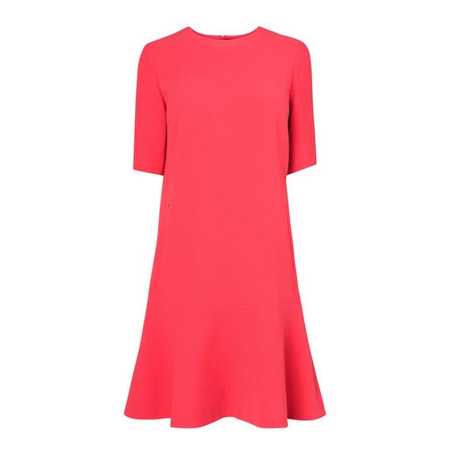L K Bennett Bright Pink Pepper Cayenne Dress