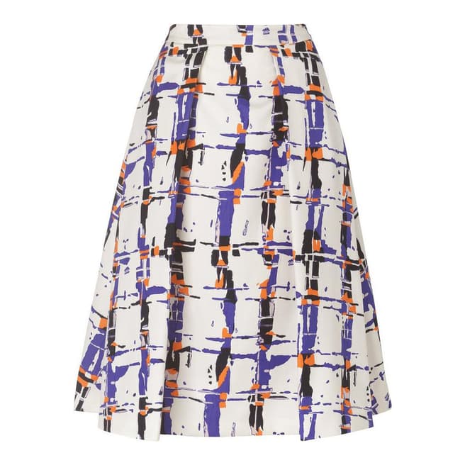 L K Bennett Multi Coney Printed Skirt