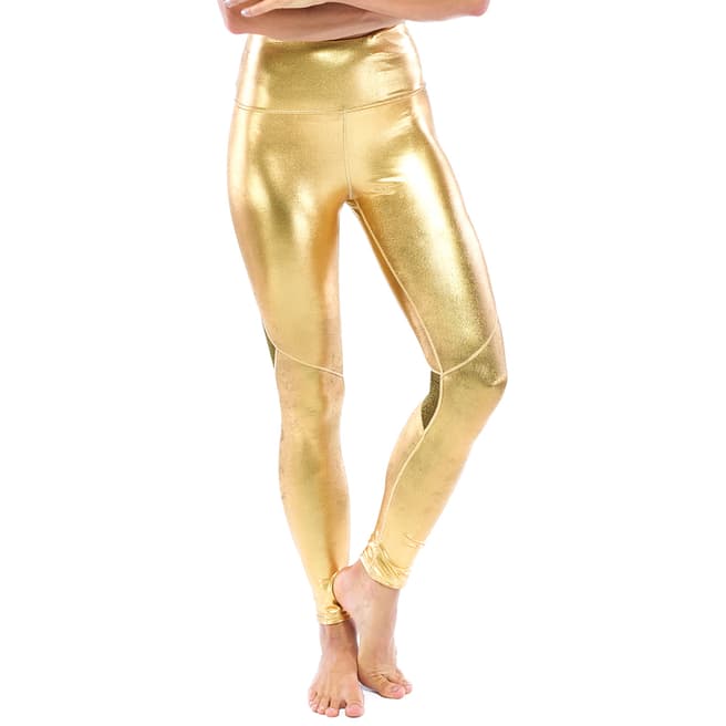 Electric Yoga Gold Astronaut Leggings