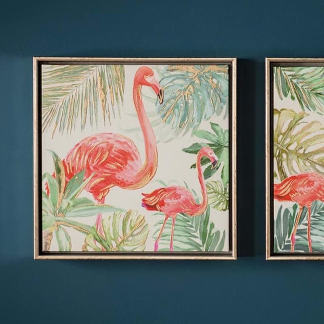 Gallery Living Pink Flamingo I Framed Art 33x33cm