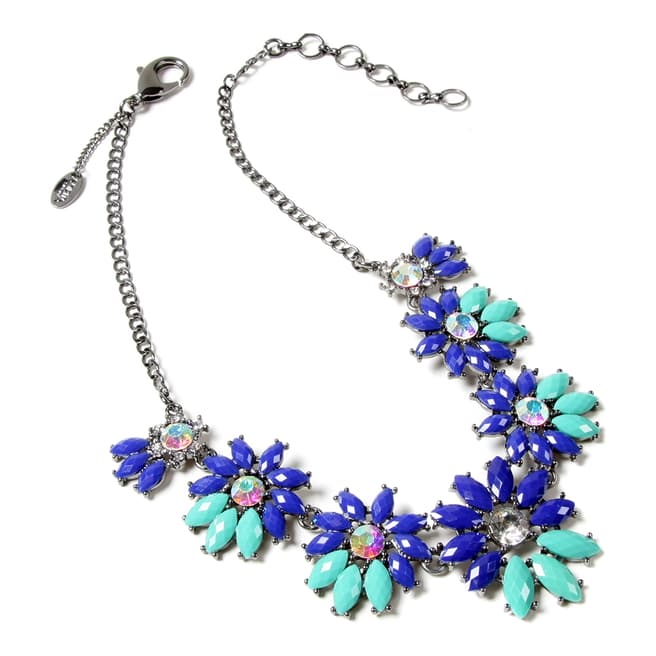 Amrita Singh Blue/Turquoise Daisy Necklace