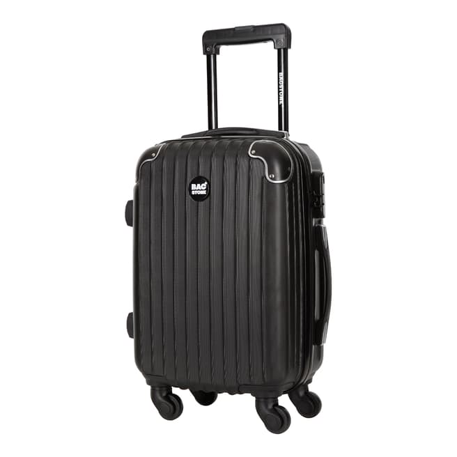 Bagstone Black Spinner America Suitcase 65cm