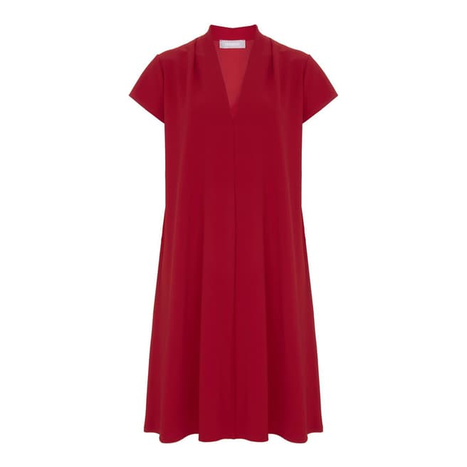 Havren Red Nancy Tunic Dress