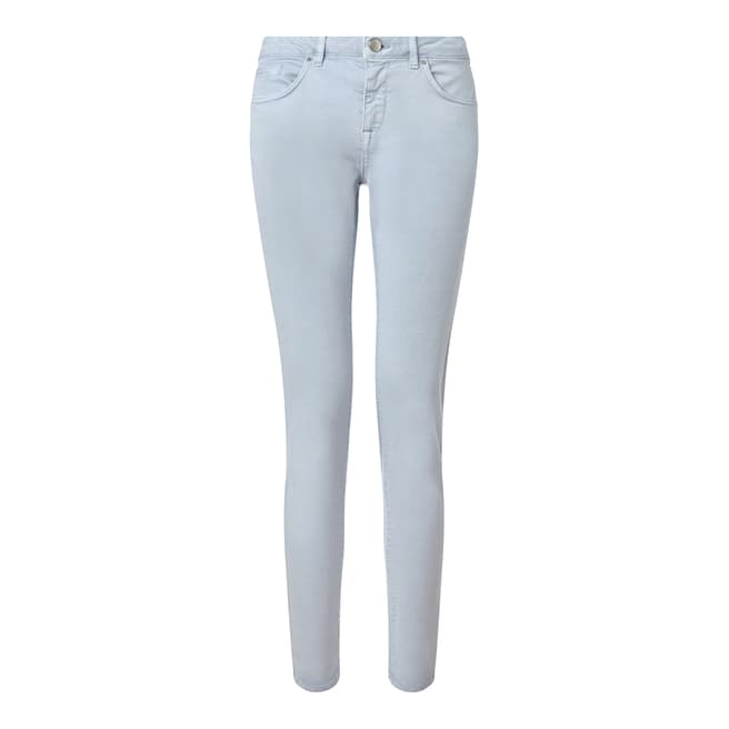 Jigsaw Womens Pale Blue Cotton Stretch Richmond Jeans
