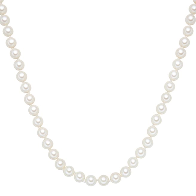 Perldesse White Pearl Necklace 8mm / 120cm