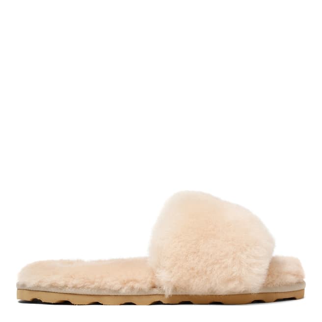 Australia Luxe Collective Sand Shearling Slide Slippers