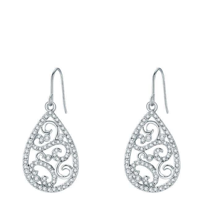 Lilly & Chloe Silver Earring Crystals from Swarovski Elements