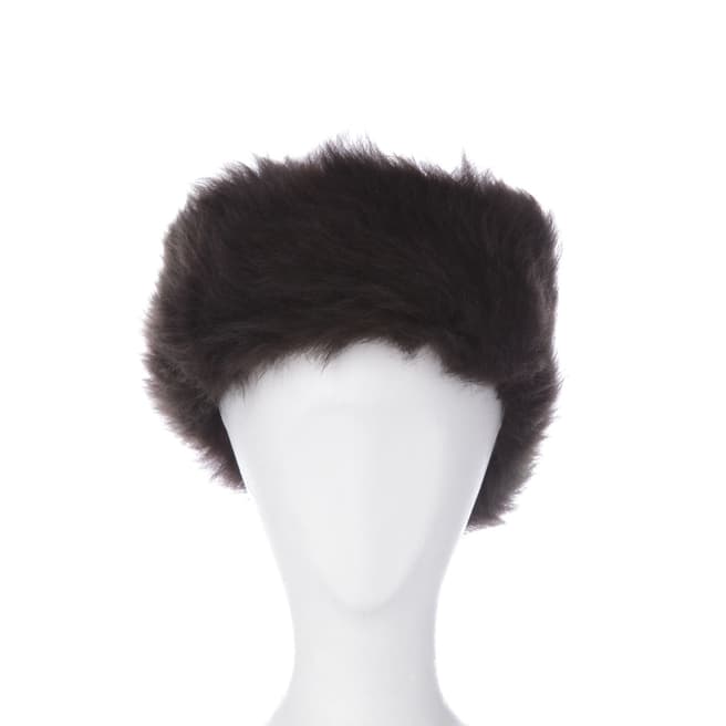 Shearling Boutique Brown Toscana Shearling Headband