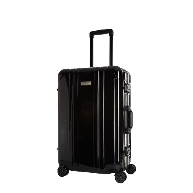 Platinium Black Cabin Spinner Keihley Suitcase 46cm
