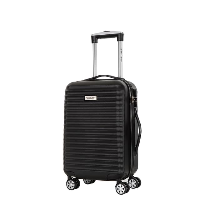 Travel One Black Cabin Spinner Cosalda Suitcase 45cm