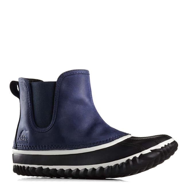 Sorel Women's Collegiate Navy Out N About Chelsea Boots