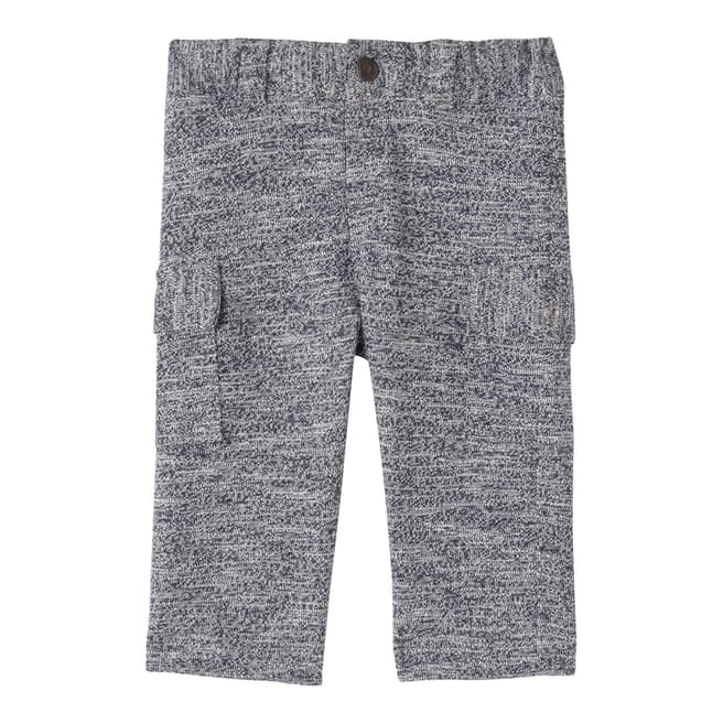 Petit Bateau Baby Boy's Grey Jersey Knit Trousers