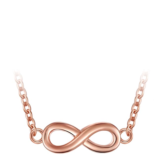 Carat 1934 Rose Gold Infinity Necklace