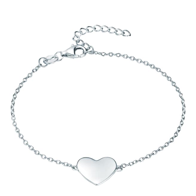 Carat 1934 Silver Heart Bracelet
