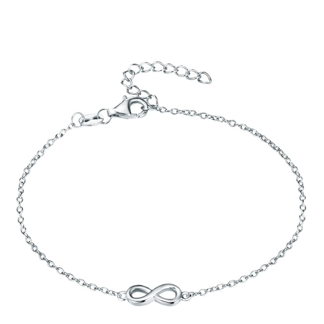 Carat 1934 Silver Infinity Bracelet