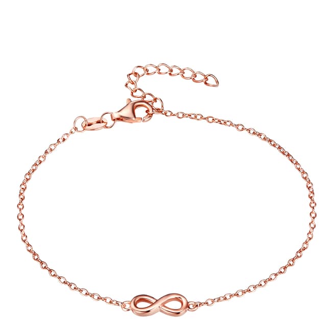 Carat 1934 Rose Gold Infinity Bracelet